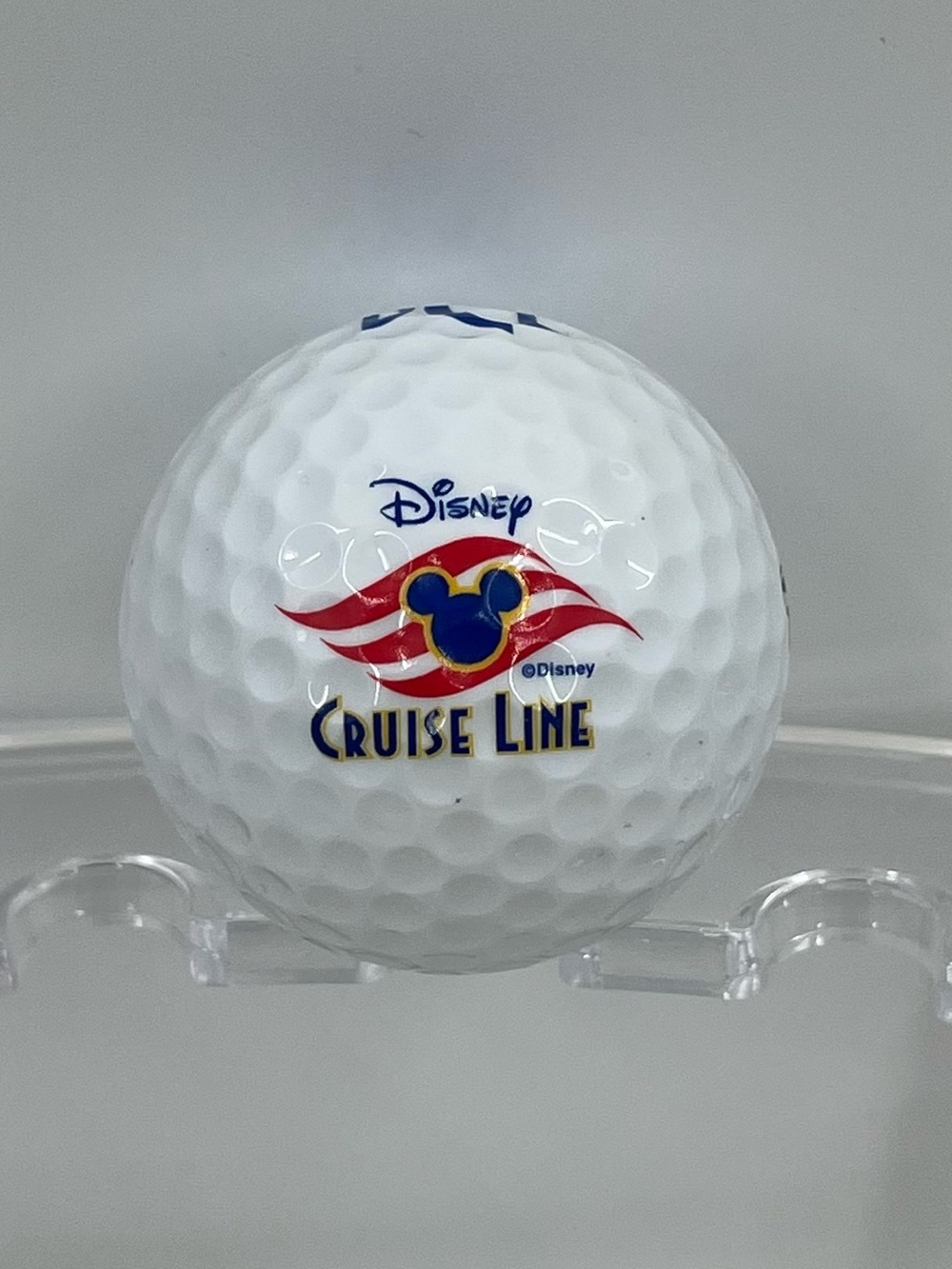 Disney Cruise Line DCL Logo Mickey Mouse Golf Ball Pinnacle #4 White Collector